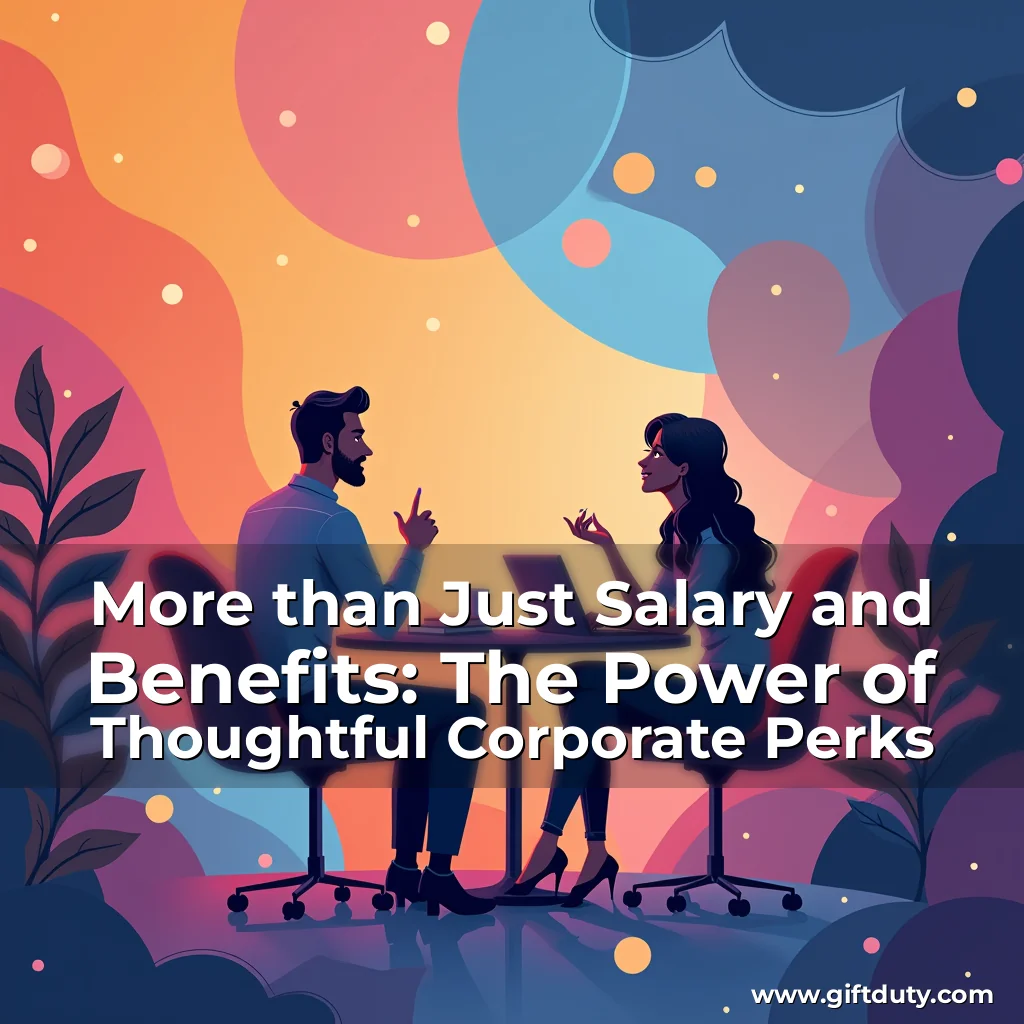 Read more about the article More than Just Salary and Benefits: The Power of Thoughtful Corporate Perks