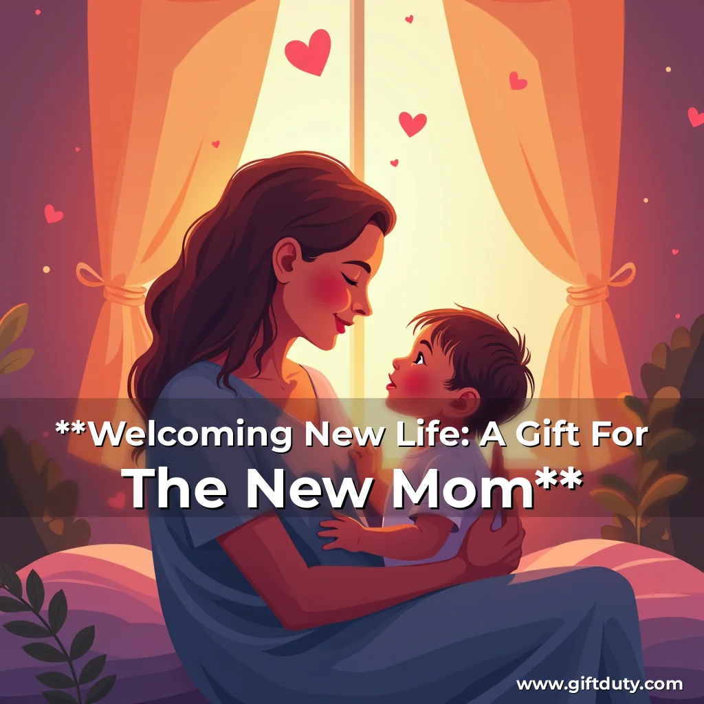 Read more about the article Welcoming New Life: A Gift For The New Mom