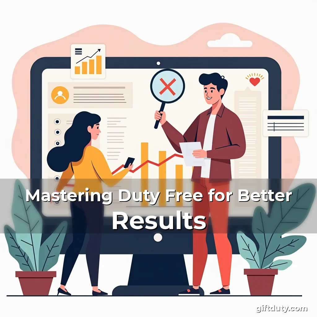 Read more about the article Mastering Duty Free for Better Results