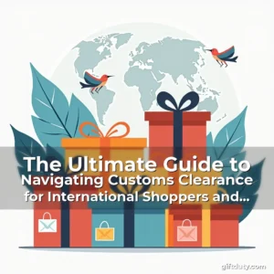 Artistic representation for The Ultimate Guide to Navigating Customs Clearance for International Shoppers and Gift Recipients