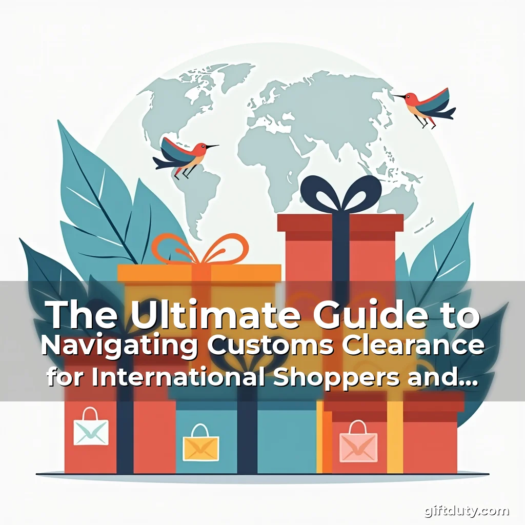 Read more about the article The Ultimate Guide to Navigating Customs Clearance for International Shoppers and Gift Recipients