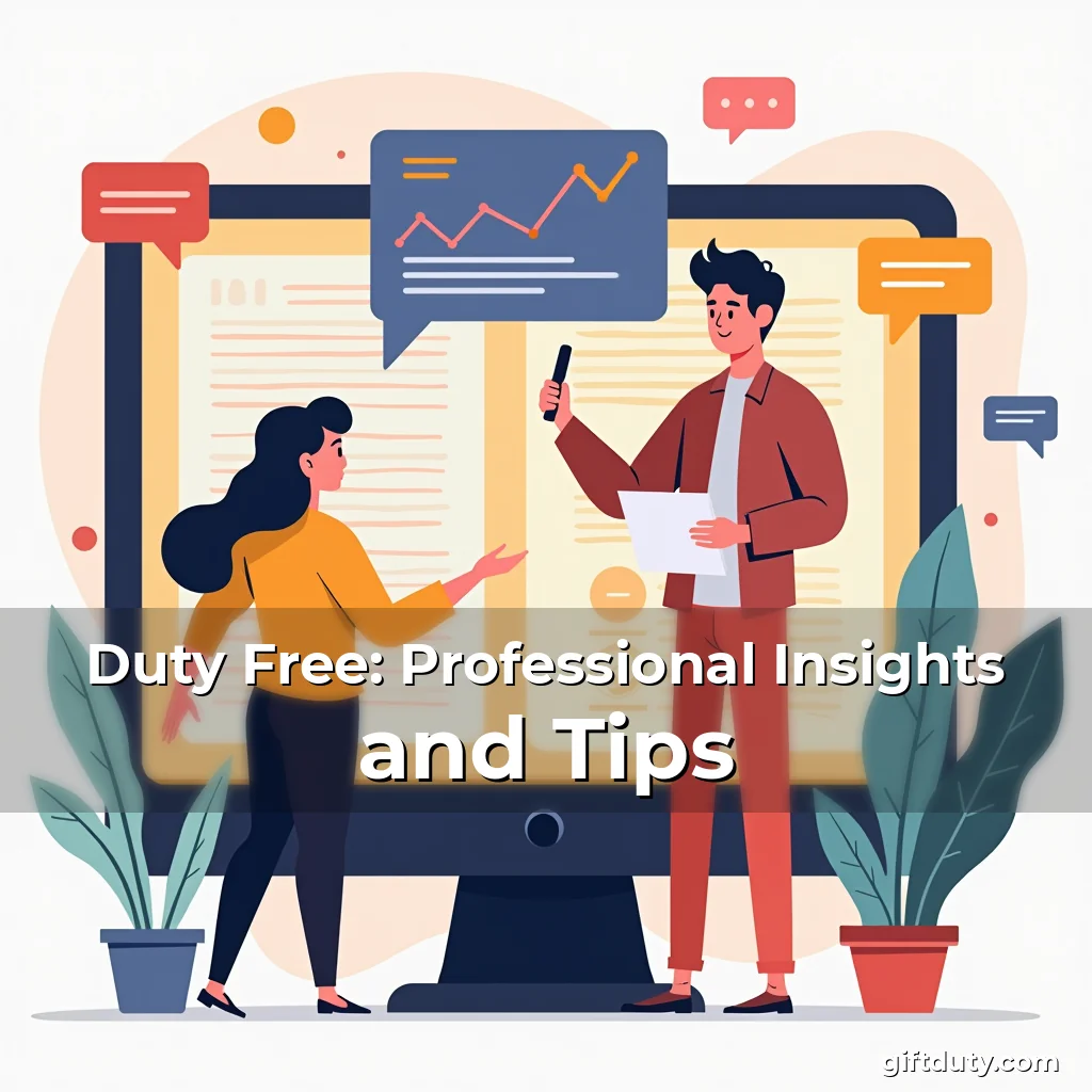 Read more about the article Duty Free: Professional Insights and Tips