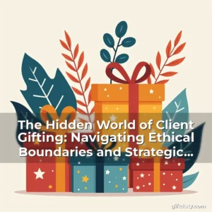 Read more about the article The Hidden World of Client Gifting: Navigating Ethical Boundaries and Strategic Opportunities