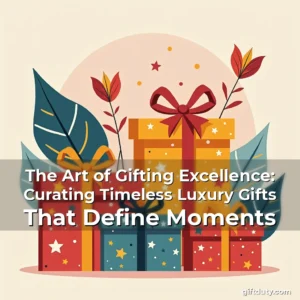 Artistic representation for The Art of Gifting Excellence: Curating Timeless Luxury Gifts That Define Moments