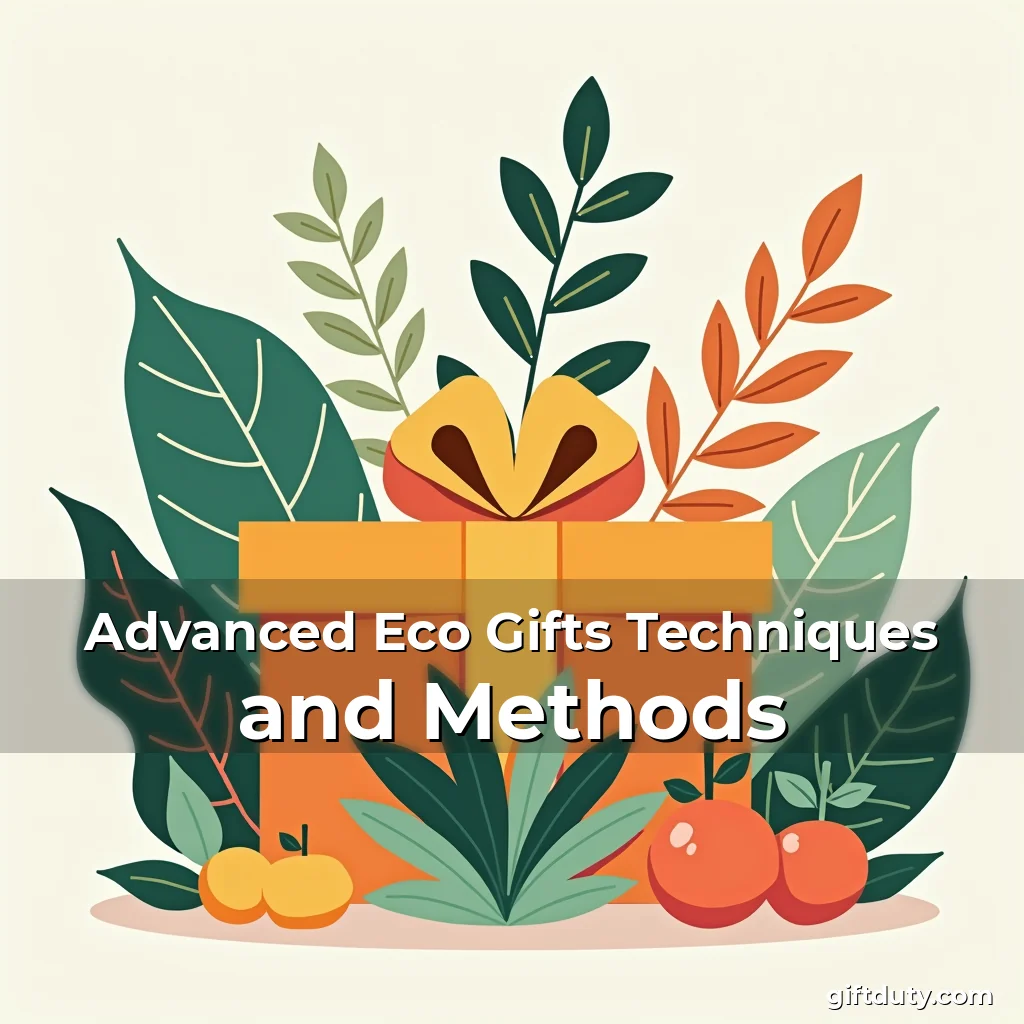 Read more about the article Advanced Eco Gifts Techniques and Methods
