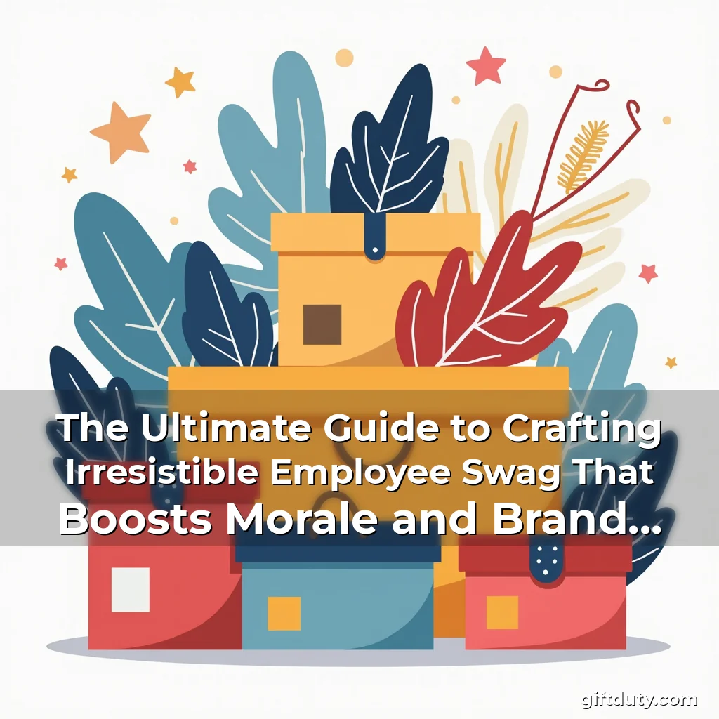 Read more about the article The Ultimate Guide to Crafting Irresistible Employee Swag That Boosts Morale and Brand Identity
